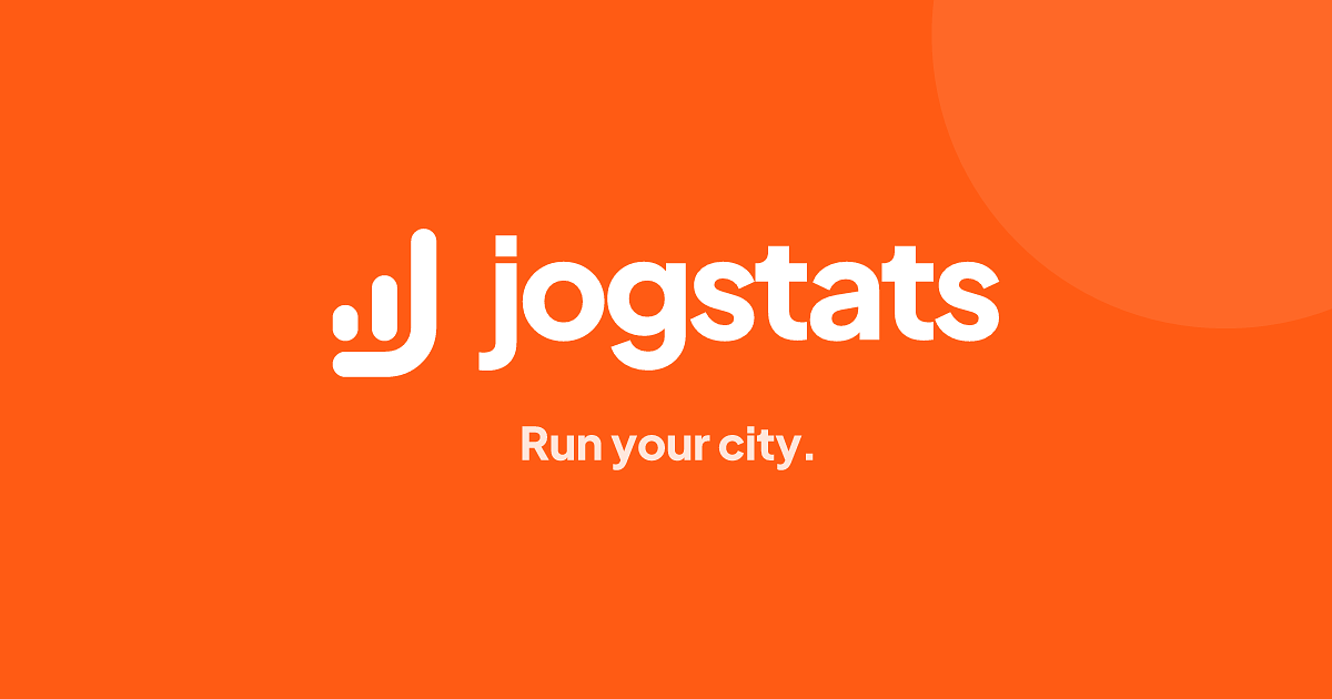 Promotional image of the JogStats gamified running app for Android that claims street zones. — image 1