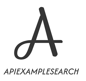 Api Example Search