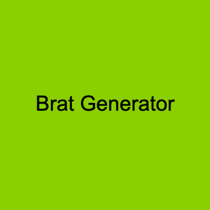 Brat Generator