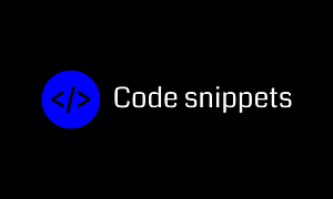 Code Snippets