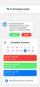 AI Scheduling 