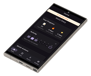 Diary App that needs no writing
