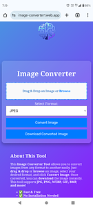 Free Online Image Converter
