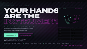 Gesture Synth Weld