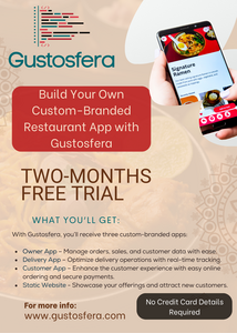 Gustosfera Custom Restaurant Apps