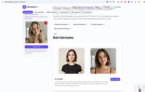 Try on real haizrstyles