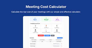 Meeting Cost Calculator