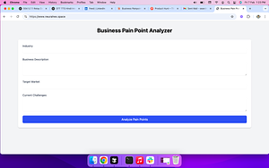 Business Pain Point Analyzer