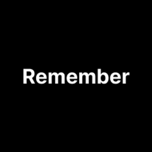 Remember App