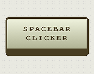 Spacebar Clicker