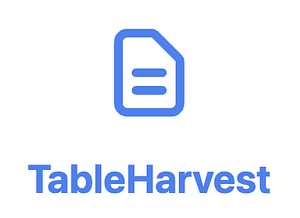 TableHarvest