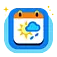 Weather Calendar by Raodix