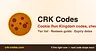 CRK Codes logo