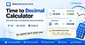timetodecimal