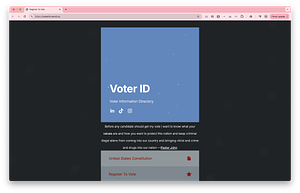 Voter Information Directory